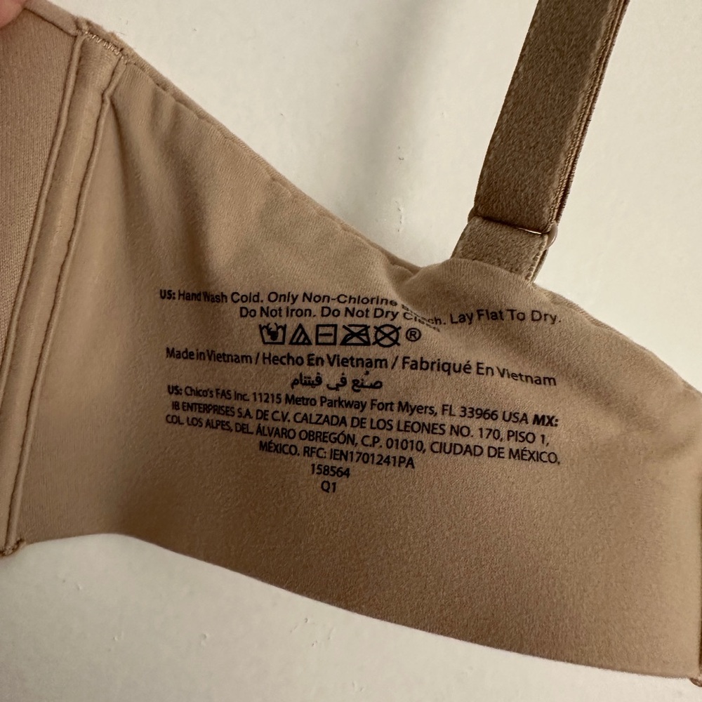 SOMA 32D NWT Enbliss Lifting Demi Soft Tan - Picture 3 of 4